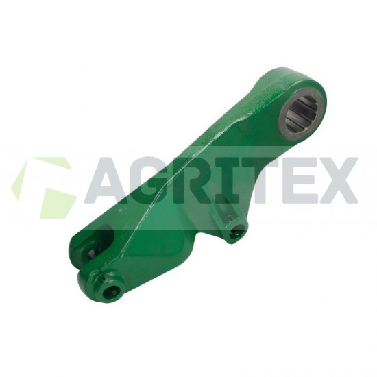 Upper hydraulic rockshaft lift arm right Z12 John Deere L166977, L116397, L158721