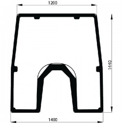 Front glass John Deere L166877, L173349, L213348