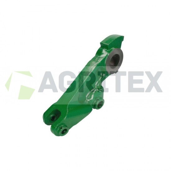 Augšējās hidrauliskās vārpstas pacelšanas svira labā Z31 John Deere R126713, L100694