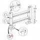Adjuster ADJUSTER STABILISER LEG 128/10850
