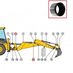Bush 50x60x40 JCB 809/00126