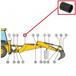 Bush 50X70X90 JCB 809/00179