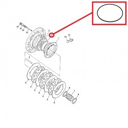 Seal Brake Piston JCB 813/50026