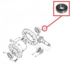 Bearing Taper Roller JCB 907/50100
