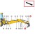Aizmugurējā kausa tapa 306 x 44.4mm JCB 911/12400