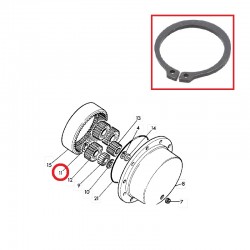 Circlip JCB 2203/0054