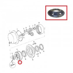 Carrier annulus ring JCB 453/04402
